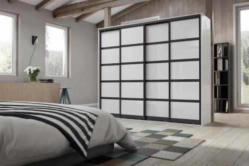Primo - Black - Pure White Glass